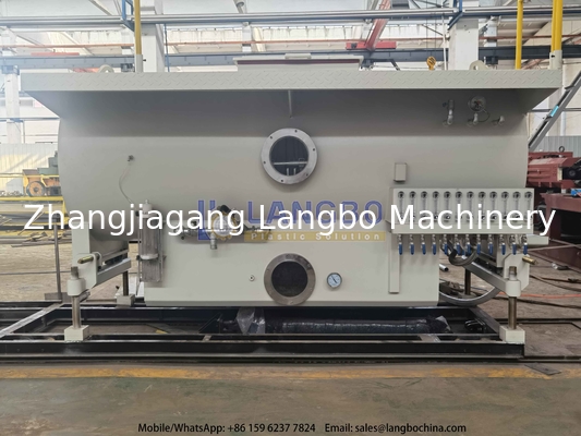 Macchina per la produzione di gomma di estrusore di tubi in PVC completamente automatica con polvere in PVC