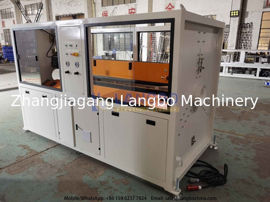 50-200mm PVC-U Pipe Extrusion Line Con 80/156 55kw Gearbox Integrato E Motore Siemens