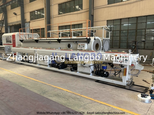 Linea di produzione per l'estrusione di tubi PE HDPE a vite singole