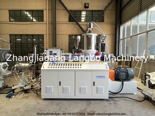 Macchina di produzione di tubi di acqua in HDPE completamente automatica per l'agricoltura tubi di irrigazione tubi di distribuzione di acqua potabile