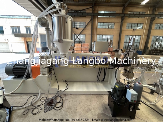 Linea di produzione di tubi a vite singola professionale per ecclussione di tubi HDPE personalizzati