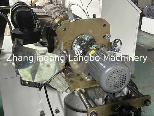 PVC PP PE Polvere di plastica a taglio caldo Pelleziting Granulating Granulator Machine / Pelletizer Line