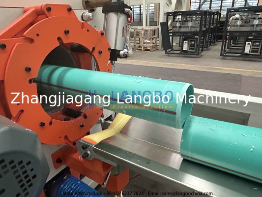 Macchina per la produzione di tubi a schermo d'acqua Macchina per la costruzione di tubi di plastica Macchina per la produzione di tubi in PVC Macchina per la produzione di tubi in PVC