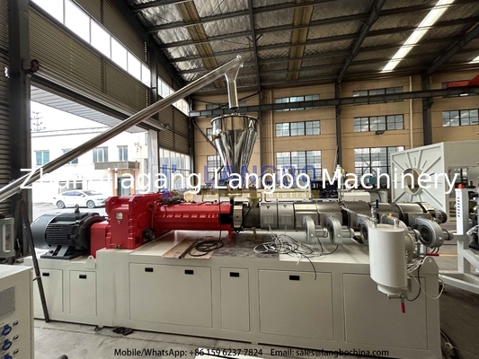 Linea di produzione di tubi in PVC ad alta velocità con un diametro di tubo compreso tra 50 e 250 mm