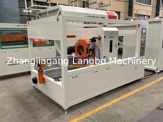 Linea di produzione di tubi in PVC per approvvigionamento idrico con estrusore ad alta velocità 90/156 per tubi di diametro 90-315