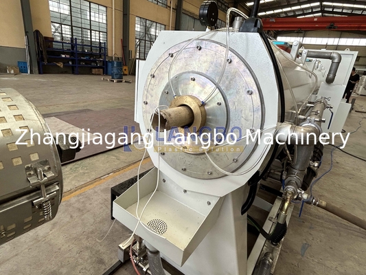 Linea di produzione per estrusore di tubi di drenaggio in PVC plastico