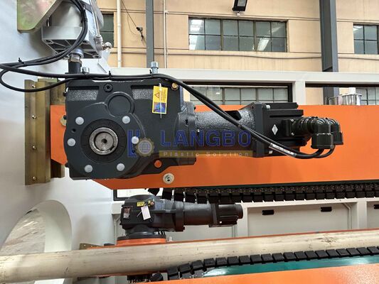 Macchina per la produzione di tubi di estrusione in PVC con contattore  O SCHNIDER e diametro di vite 65/132