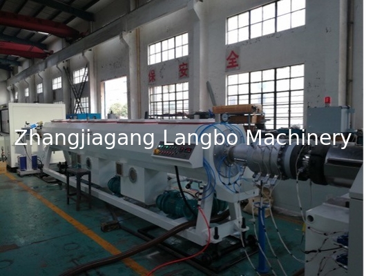 SIEMENS O SCHNIDER Contattore Plastico PVC Pipe Extrusion Line Making Machine per tubo di approvvigionamento idrico