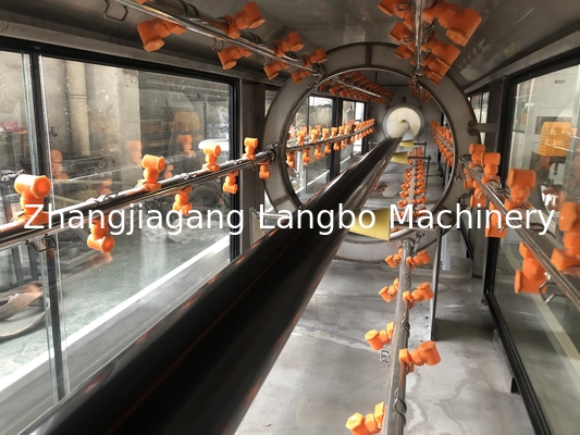 Macchina per la fabbricazione di tubi in plastica HDPE PE di piccolo diametro con progettazione a vite singole