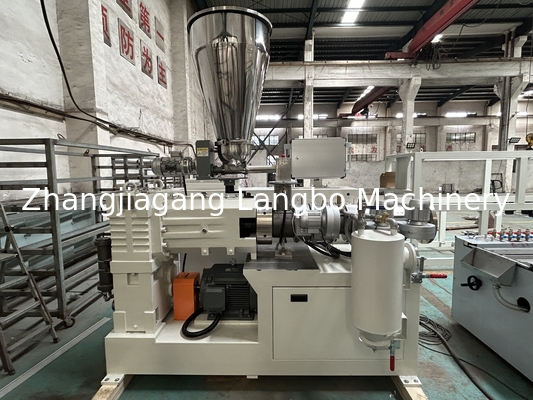 1180 mm di profilo di PVC Cable Trunk Making Machine con 8m di tavola di calibrazione