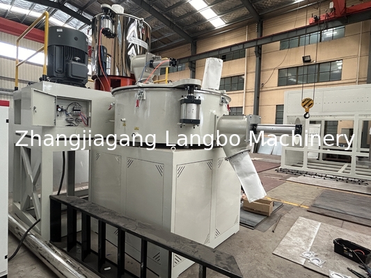 Sistema automatico di miscelazione ad alta velocità di polvere di plastica in PVC Unità di miscelazione Macchina Materia prima Macchina di miscelazione di plastica / Macchina di miscelazione in PVC per elevata capacità
