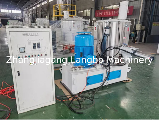 Macchina di miscelazione di polvere di plastica durevole con ABB Inverter Miscelatore caldo Miscelatore freddo