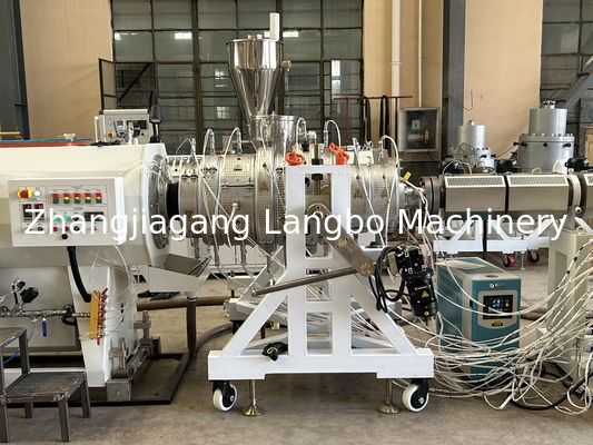 Linea di produzione della macchina per la produzione di tubi per condotti elettriciLinea di produzione della macchina per l'estrusione di tubi