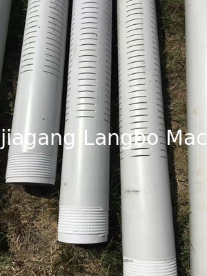 Macchina per la produzione di tubi a schermo d'acqua Macchina per la costruzione di tubi di plastica Macchina per la produzione di tubi in PVC Macchina per la produzione di tubi in PVC