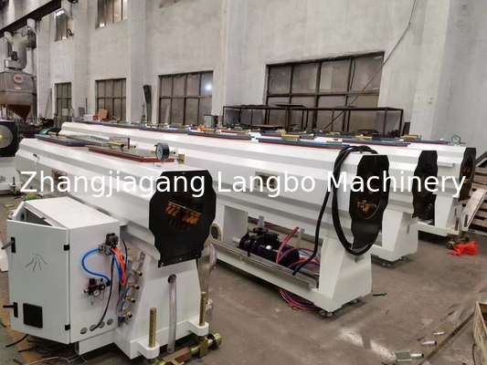 SIEMENS O SCHNIDER Contattore Plastico PVC Pipe Extrusion Line Making Machine per tubo di approvvigionamento idrico
