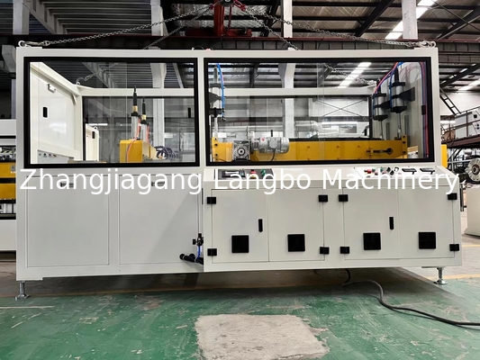 SIEMENS O SCHNIDER Contattore Plastico PVC Pipe Extrusion Line Making Machine per tubo di approvvigionamento idrico