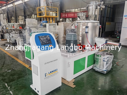 Macchina di miscelazione di materiali in PVC da 25L/Miscellare di materie prime in plastica/Miscellare a caldo ad alta velocità per processi di miscelazione
