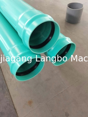 50-150 mm Plastic PVC Pipe Making Machine / PVC Pipe Extruder per tubi d'acqua