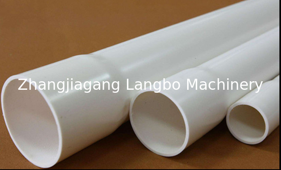 Plastico doppio singolo di estrusione di PVC Agricoltura Acqua Gas Linea di estrusione