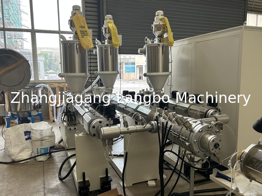 Macchina per l'estrusione di tubi in acqua PPR Linea di produzione di plastica completamente automatica