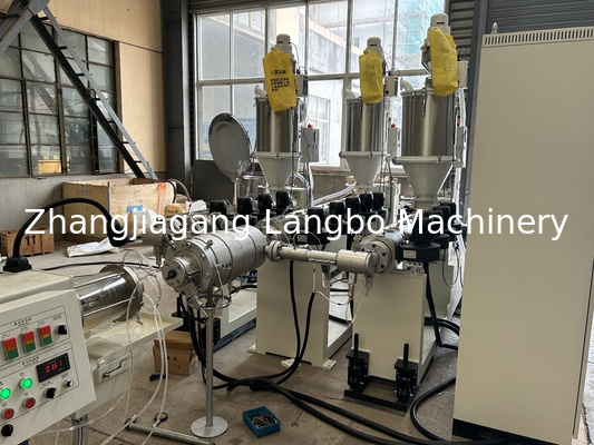 PPR Supply Drainage Electrical Conduit Hose Tube Production Single Wall Corrugated Pipe Extrusion Line