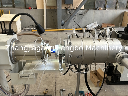 PPR Supply Drainage Electrical Conduit Hose Tube Production Single Wall Corrugated Pipe Extrusion Line