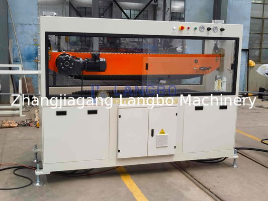 Linea di produzione di estrussione di tubi di alimentazione ad olio di gas d'acqua in PE di plastica