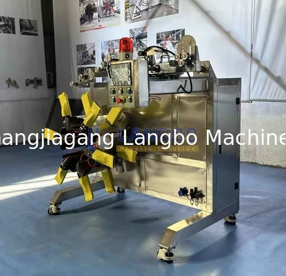 Avvolgitore automatico per tubi in PE per tubi in plastica lisci con cambio automatico bobina