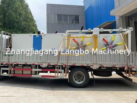 Macchina reggiatrice automatica per avvolgitore tubi PE per linea di estrusione plastica