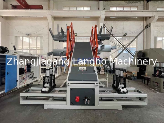 Coilatore automatico di tubi per tubi di plastica liscia con cambio automatico del rullo