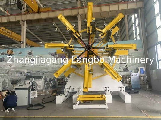 Macchina di avvolgimento a bobina per tubi in PE HDPE di plastica