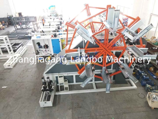 Pipe Coiler e Strapping Machine completamente automatiche per PE di grande diametro