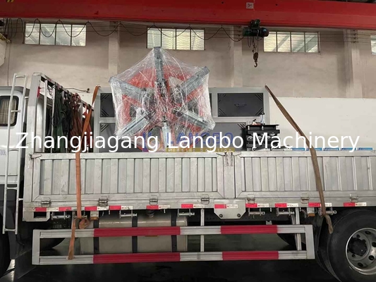 50 mm a 160 mm bobina di avvolgimento di tubi per estrusore di tubi ondulati in HDPE PE