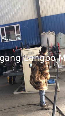 Macchina reggiatrice automatica per avvolgitore tubi PE per linea di estrusione plastica
