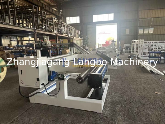 Avvolgitrice a doppia stazione per tubi e tubi in plastica PE