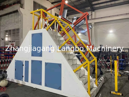 PE Pipe Automatic Coiler Double Disk Winder per la macchina di avvolgimento in plastica multifunzionale