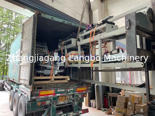 Coilatore automatico di tubi per tubi di plastica liscia con cambio automatico del rullo