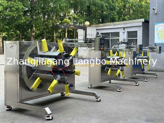Macchina reggiatrice automatica per avvolgitore tubi PE per linea di estrusione plastica