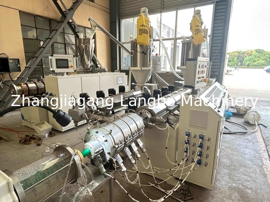 Macchina di produzione di tubi di irrigazione a goccia con estrusore a vite singola in plastica PPR