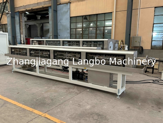 Macchina per la fabbricazione di estrusione di tubi a due o tre strati PPR automatica enorme Sj65 Linea di estrusione per tubi ad espansione d'acqua