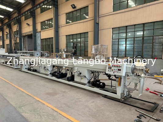 Linea di produzione per l'estrusione di tubi di plastica Macchina di produzione di tubi di gas PPR Macchina di estrusione di tubi d'acqua