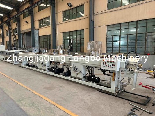 Linea di produzione per estrusione di tubi in plastica PPR per acqua e condotti elettrici / Macchina per la produzione di tubi corrugati a parete singola in PPR