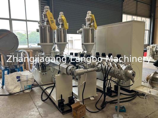 16-630 mm Tubo per condotto PPR / Tubo flessibile Estrusore a vite singola e doppia / Macchina per la produzione di plastica per estrusione per la fornitura di acqua/gas Prezzo