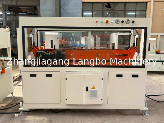 Linea di estrusione in plastica ad alta capacità per tubi di imballaggio con morsetto cablato in PPR, produzione di tubi per l'approvvigionamento idrico e gas in PPR di grande diametro