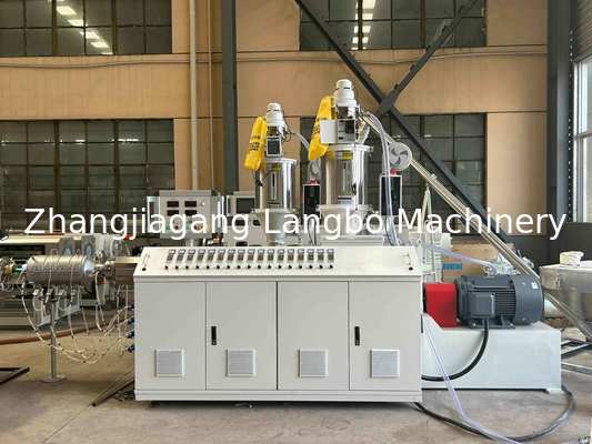 PPR in plastica doppia struttura a parete cava a spirale avvolgente fogna tubo ondulato serbatoio di estrusione impianto di produzione linea di produzione macchina