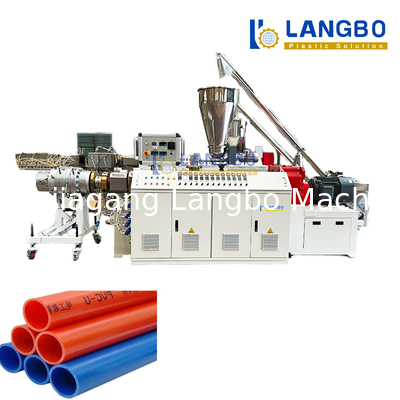Prezzo di fabbrica Estrusore di tubi di plastica per PVC HDPE PP UPVC CPVC PPR PE Drenaggio idrico Agricoltura Irrigazione a goccia Tubi ondulati