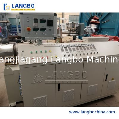 Linea di estrusione per tubi in plastica ad alta velocità PE/PP/HDPE/PVC/PPR/MPP