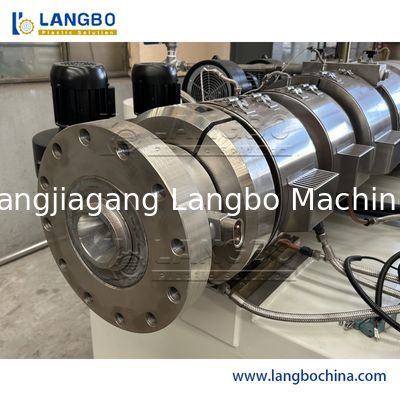 Linea di estrussione della macchina per la fabbricazione di tubi in PVC