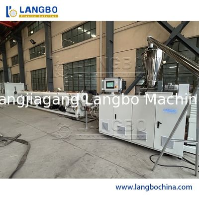 Linea di estrusione per tubi in plastica ad alta velocità PE/PP/HDPE/PVC/PPR/MPP