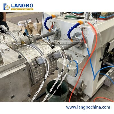 Macchina automatica per tubi in PVC a doppia vite, linea di produzione di tubi in PVC
